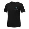 Kratos Cool Fit T-Shirt für Damen Schwarz | 4XL