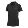 Calgary Poloshirt für Damen im Washed Look, 200 g/m2 Standard | schwarz | XXL | ohne Werbeanbringung | Nicht verfügbar | Nicht verfügbar | Nicht verfügbar