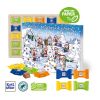Adventskalender Mit Ritter Sport Schokowürfel bunt | ohne Werbeanbringung