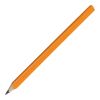 Zimmermannsbleistift, 24 cm orange | ohne Werbeanbringung | eckig-oval