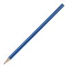 Bleistift, lackiert, rund marineblau | ohne Werbeanbringung