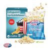 Popcorn Werbebox bunt | ohne Werbeanbringung