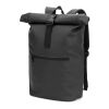 PORTLAND. Roll-Top-Rucksack aus PU mit Laptopfach, 16“ schwarz | ohne Werbeanbringung | Nicht verfügbar | Nicht verfügbar | Nicht verfügbar