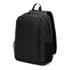 LIVERPOOL. Laptop-Rucksack aus recyceltem 600D Polyester, 15" Schwarz