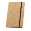 HAWKINS. Notizblock aus Kork mit 160 unlinierten Seiten Natur | ohne Werbeanbringung | Nicht verfügbar | Nicht verfügbar | Nicht verfügbar