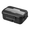 PYRUS. Lunchbox. Frischhaltebox aus PP 1000ml Schwarz | ohne Werbeanbringung