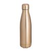 SHOW METALLIC. Edelstahlflasche 510 mL mit mattem Metallic-Finish Gold | ohne Werbeanbringung