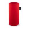 STOREY. Hülle aus recyceltem Filz (100% rPET), ideal für Flaschen Rot