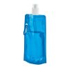 KWILL. 460 ml PE-Faltflasche Hellblau | ohne Werbeanbringung