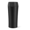 MONARDA. Reisebecher aus Edelstahl und PP, 470 ml Schwarz | ohne Werbeanbringung | Nicht verfügbar | Nicht verfügbar | Nicht verfügbar