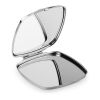 SHIMMER. Doppelter Taschenspiegel aus Metall Silber | ohne Werbeanbringung | Nicht verfügbar | Nicht verfügbar | Nicht verfügbar