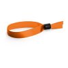 SECCUR. Veranstaltungsarmband aus Satin Orange | ohne Werbeanbringung | Nicht verfügbar | Nicht verfügbar | Nicht verfügbar
