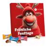 Tisch-Adventskalender Milka Favourites bunt | ohne Werbeanbringung