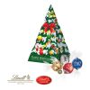 Präsent "Weihnachtsbaum" Mit Lindor Pralinés bunt | ohne Werbeanbringung