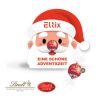 Weihnachtsmann Mit Lindt Lindor Kugel bunt | ohne Werbeanbringung