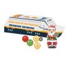 3D Präsent "Schiff" mit Lindt Minis und Nikolaus bunt | ohne Werbeanbringung | Ritter SPORT Schokowürfel