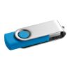 CLAUDIUS 16GB. USB-Stick mit Metallclip 16 GB Hellblau | ohne Werbeanbringung