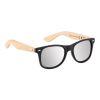 VARADERO. Sonnenbrille aus PP und Bambus Schwarz | ohne Werbeanbringung