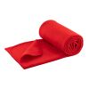 SULENA. Fleece-Decke (180 g/m²) Rot | ohne Werbeanbringung