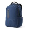 Chicago Rucksack 20L aus recy. PET. Geeignet für Laptops bis 17". Marineblau