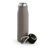 Lena Trinkflasche recy.Edelstahl, 570 ml. Mit Tragegriff aus rPET Grau