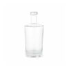 Adige 750 Glasflasche 780ml. Mit silbernem Deckel Durchsichtig