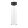 Turia 500 Glasflasche 550 ml. Mit schwarzem Deckel Durchsichtig