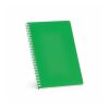 Horace A5 Spiralnotizbuch aus recy. PP. Softcover.70g/m². 160 Seiten. FSC®-zertifiziert. Grün