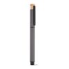 Thoreau Rollerball aus recy. Aluminium, blau, Dokumental®-Gel-Tinte 0,6km Marl Grey