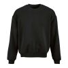 Whitehaven Oversized Sweatshirt. Bio-Baumwolle, recy. Baumwolle und rPET Schwarz | ohne Werbeanbringung | Nicht verfügbar | Nicht verfügbar | Nicht verfügbar