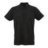 Ipanema Unisex Polo-Shirt aus Jersey. 100% Bio-Baumwolle Schwarz | ohne Werbeanbringung | Nicht verfügbar | Nicht verfügbar | Nicht verfügbar