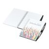 Notizbuch Spiralbindung Pen-Book Stiftschlaufe Titel individuell bedruckt DIN A5 | ohne Werbeanbringung | Winkelkaro