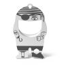 RICHARTZ® Flaschenöffner Fred Pirate silber | ohne Werbeanbringung | ohne Werbeanbringung | ohne Werbeanbringung