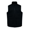 Gefütterte Unisex-Weste aus Baumwoll-Polyester-Mischgewebe, 430 g/m² schwarz | XL | Nicht verfügbar | Nicht verfügbar | Nicht verfügbar