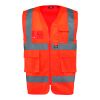 Warnweste mit Reißverschluss, 120 g/m² orange | M | Nicht verfügbar | Nicht verfügbar
