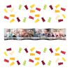 4er Kettenbeutel transparent | ohne Werbeanbringung | Standard-Folie