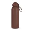 Sagaform Tekla Stahlisolierflasche (recycelt) 500 ml Braun-Braun | ohne Werbeanbringung | Nicht verfügbar | Nicht verfügbar