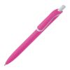 Kugelschreiber Click-Shadow Soft-Touch Hergestellt in Deutschland Rosa | 3D Digitaldruck | 90° unter dem Clip | 50 mm x 6 mm | Nicht verfügbar