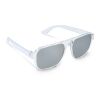 Elin Sonnenbrille UV400 Silber-Silber | 1-farbiger Tampondruck | 1 cm vom rechten Scharnier | 55 mm x 6 mm