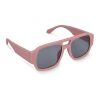Bastian Sonnenbrille UV400 Pastellrosa | 1-farbiger Tampondruck | 1 cm vom linken Scharnier | 50 mm x 15 mm