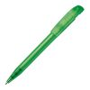 Kugelschreiber S45 Clear Transparent Grün-Grün | 1-farbiger Tampondruck | 90° vom Clip | 45 mm x 8 mm | Nicht verfügbar