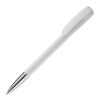 Kugelschreiber Deniro mit Metallspitze Hardcolour Weiss