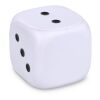 Anti-Stress-Würfel Weiss | ohne Werbeanbringung | Nicht verfügbar | Nicht verfügbar