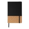 Notizbuch R-PET & Kork A5 schwarz | ohne Werbeanbringung | Nicht verfügbar | Nicht verfügbar