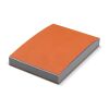 Notizbuch mit 150 Blatt Recyclingpapier Orange | ohne Werbeanbringung | Nicht verfügbar | Nicht verfügbar | Nicht verfügbar