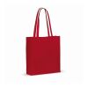 Tasche aus recycelter Baumwolle 140g/m² 38x10x42cm Rot / Weiß | ohne Werbeanbringung | Nicht verfügbar | Nicht verfügbar | Nicht verfügbar