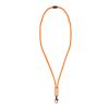 R-PET Kordel-Lanyard Orange | 1-farbiger Tampondruck | Seite 1 | 28 mm x 14 mm