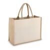 Jute-Baumwolle Tragetasche OEKO-TEX® 42,5 x 19 x 32cm 320g/m² Beige | ohne Werbeanbringung | Nicht verfügbar | Nicht verfügbar