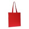 Tasche Bio-Baumwolle Farbe lang 140g/m² 38x42 cm Rot / Weiß | ohne Werbeanbringung | Nicht verfügbar | Nicht verfügbar