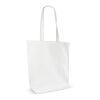 Einkaufstasche Bio-Baumwolle farbig lang 270g/m² 42x12x43 cm Weiss | ohne Werbeanbringung | Nicht verfügbar | Nicht verfügbar